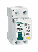 Dekraft Дифференциальный автомат (АВДТ) 1Р+N 40А 30мА тип AC х-ка C ДИФ-103 4.5кА 16056DEK