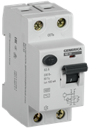 Выключатель дифференциального тока IEK ВД1-63 GENERICA 2П 63А 100мА MDV15-2-063-100, тип AC