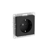 Systeme Electric AtlasDesign Карбон Розетка с заземлением, 16А, мех., быстрозажим. клем. Systeme Electric AtlasDesign Карбон Розетка с заземлением, 16А, мех., быстрозажим. клем.