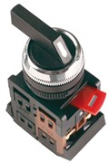 IEK Переключатель АLС-22 черн. длин. рукоят. 2 фикс. полож. I-O 1з+1р