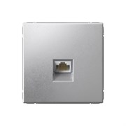 ArtGallery Алюминий Розетка компьютерная RJ45, кат. 6A, механизм GAL000386