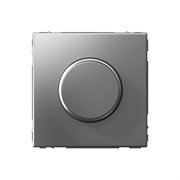 ArtGallery Сталь Светорегулятор (диммер) повор-нажим, LED, RC, 400Вт, механизм GAL000923