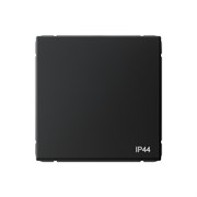 ArtGallery Карбон Переключатель 1-клавишный IP44, 10АХ, механизм GAL441061