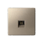 ArtGallery Шампань Розетка компьютерная RJ45, кат. 6A, механизм GAL000586