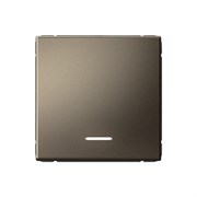 Systeme Electric ArtGallery Мокко Выключатель 1-клавишный с подсветкой, 10АХ, механизм, быстрозажим. клем. GAL000613S