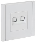 FORTE&PIANO Роз. комп. 2-ая RJ45 кат.6 FP234 бел. IEK FP-K20-2-K01