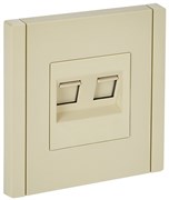 FORTE&PIANO Роз. комп. 2-ая RJ45 кат.6 FP434 ван. IEK FP-K20-2-K10