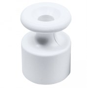 Bironi Ришелье пластик белый изолятор 100шт/уп R1-551-21-100