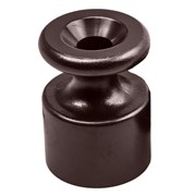 Bironi Ришелье пластик коричневый изолятор 300шт/уп R1-551-22-300