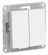 Systeme Electric AtlasDesign Лотос Выключатель 2-клавишный, сх.5, 10АХ, механизм ATN001351 Systeme Electric AtlasDesign Лотос Выключатель 2-клавишный, сх.5, 10АХ, механизм ATN001351