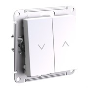 Systeme Electric AtlasDesign жемчуг выключатель 2-клавишный жалюзи, 10А, механизм ATN000419 Systeme Electric AtlasDesign жемчуг выключатель 2-клавишный жалюзи, 10А, механизм ATN000419