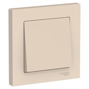 Systeme Electric AtlasDesign бежевый выключатель 1-клавишный сх.1, 10АХ, в сборе ATN000212 Systeme Electric AtlasDesign бежевый выключатель 1-клавишный сх.1, 10АХ, в сборе ATN000212