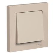 Systeme Electric AtlasDesign песочный выключатель 1-клавишный,сх.1, 10АХ, в сборе ATN001212