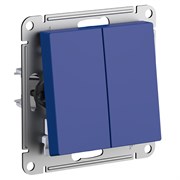 Systeme Electric AtlasDesign аквамарин выключатель 2-клавишный, сх.5, 10АХ, механизм ATN001151 Systeme Electric AtlasDesign аквамарин выключатель 2-клавишный, сх.5, 10АХ, механизм ATN001151