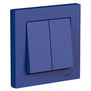 Systeme Electric AtlasDesign аквамарин выключатель 2-клавишный, сх.5, 10АХ, в сборе ATN001152 Systeme Electric AtlasDesign аквамарин выключатель 2-клавишный, сх.5, 10АХ, в сборе ATN001152
