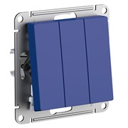 Systeme Electric AtlasDesign аквамарин выключатель 3-клавишный, сх.1+1+1, 10АХ, механизм ATN001131 Systeme Electric AtlasDesign аквамарин выключатель 3-клавишный, сх.1+1+1, 10АХ, механизм ATN001131