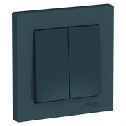 Systeme Electric AtlasDesign изумруд выключатель 2-клавишный сх.5, 10АХ, в сборе ATN000852 Systeme Electric AtlasDesign изумруд выключатель 2-клавишный сх.5, 10АХ, в сборе ATN000852