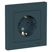 Systeme Electric AtlasDesign изумруд розетка с заземлением, со шторками, 16А, в сборе ATN000844 Systeme Electric AtlasDesign изумруд розетка с заземлением, со шторками, 16А, в сборе ATN000844