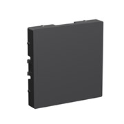 Systeme Electric AtlasDesign базальт заглушка без суппорта для многопостовых рамок ATN001409