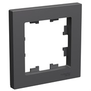 Systeme Electric AtlasDesign базальт рамка 1-ая ATN001401