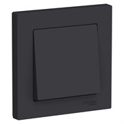 Systeme Electric AtlasDesign карбон выключатель 1-клавишный сх.1, 10АХ, в сборе ATN001012 Systeme Electric AtlasDesign карбон выключатель 1-клавишный сх.1, 10АХ, в сборе ATN001012