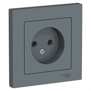 Systeme Electric AtlasDesign грифель розетка без заземления, 16А, в сборе ATN000740