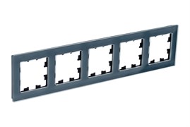 Systeme Electric AtlasDesign Nature натуральное стекло грифель рамка 5-ая ATN360705
