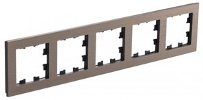 Systeme Electric AtlasDesign Nature Металл латунь Рамка 5-ая, универсальная ATN312205 Systeme Electric AtlasDesign Nature Металл латунь Рамка 5-ая, универсальная ATN312205