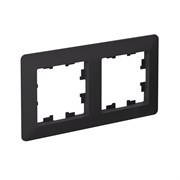 Systeme Electric AtlasDesign Air Карбон/дымчатый черный Рамка 2-ая ATN221002