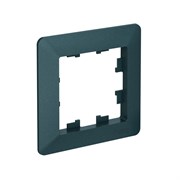 Systeme Electric AtlasDesign Air Изумруд/дымчатый черный Рамка 1-ая ATN220801