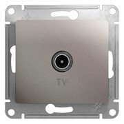 Glossa платина розетка TV оконечная 1DB GSL001291 Glossa платина розетка TV оконечная 1DB GSL001291