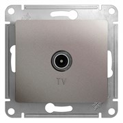Glossa платина розетка TV проходная 4DB GSL001292 Glossa платина розетка TV проходная 4DB GSL001292