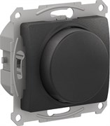 Glossa антрацит светорегулятор (диммер) повор-нажим, LED, RC, 400Вт, механизм GSL000723 Glossa антрацит светорегулятор (диммер) повор-нажим, LED, RC, 400Вт, механизм GSL000723