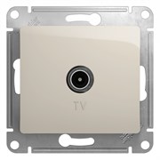 Glossa молочный розетка TV проходная 4DB GSL000992 Glossa молочный розетка TV проходная 4DB GSL000992