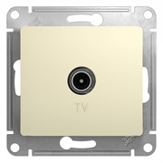 Glossa бежевый розетка TV коннектор GSL000293 Glossa бежевый розетка TV коннектор GSL000293