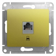 Glossa фисташковый розетка компьютерная RJ45 кат.5E GSL001081K Glossa фисташковый розетка компьютерная RJ45 кат.5E GSL001081K