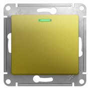 Glossa переключатель 1-клавишный (с подсветкой), цвет фисташковый GSL001063 Glossa переключатель 1-клавишный (с подсветкой), цвет фисташковый GSL001063