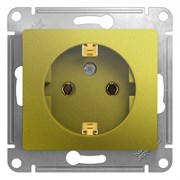 Glossa фисташковый розетка с заземлением GSL001043 Glossa фисташковый розетка с заземлением GSL001043