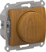 Glossa дерево дуб светорегулятор (диммер) повор-нажим, LED, RC, 400Вт, механизм GSL000523 Glossa дерево дуб светорегулятор (диммер) повор-нажим, LED, RC, 400Вт, механизм GSL000523