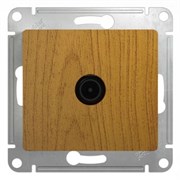 Glossa дерево дуб розетка TV проходная 4DB GSL000592 Glossa дерево дуб розетка TV проходная 4DB GSL000592