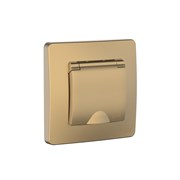 Systeme Electric Blanca внутр Титан Розетка с/з IP44 со шторками, с крышкой, 16А, 250В BLNRS441114 Systeme Electric Blanca внутр Титан Розетка с/з IP44 со шторками, с крышкой, 16А, 250В BLNRS441114