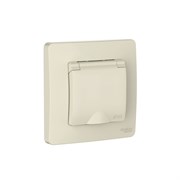Systeme Electric Blanca внутр Молочный Розетка с/з IP44 со шторками, с крышкой, 16А, 250В BLNRS441112 Systeme Electric Blanca внутр Молочный Розетка с/з IP44 со шторками, с крышкой, 16А, 250В BLNRS441112