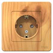 Blanca внутренняя ясень розетка с заземлением, без шторок, 16А, 250В BLNRS001015 Blanca внутренняя ясень розетка с заземлением, без шторок, 16А, 250В BLNRS001015
