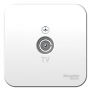 Blanca наружняя белый розетка TV, изолированная пластина BLNTA000011 Blanca наружняя белый розетка TV, изолированная пластина BLNTA000011