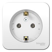 Blanca наружняя белый розетка с заземлением, без шторок, (тонкая) 16А, 250В, изолированная пластина BLNRA110111 Blanca наружняя белый розетка с заземлением, без шторок, (тонкая) 16А, 250В, изолированная пластина BLNRA110111