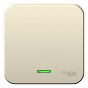 Blanca наружняя молочная выключатель 1-клавишный с подсветкой, 6А, 250В BLNVA061102 Blanca наружняя молочная выключатель 1-клавишный с подсветкой, 6А, 250В BLNVA061102