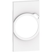 BTicino Living now белый лицевая панель для комбинированных розеток 2К+З/USB 2 мод KW63
