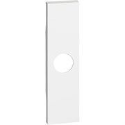 BTicino Living now белый лицевая панель для TV розеток и каб выводов с 1 отверстием 1 мод KW08