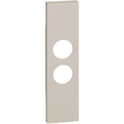 BTicino Living now песочный лицевая панель для TV розеток с 2 отверстиями 1 мод KM09