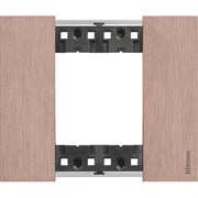 BTicino Living now Медь рамка немецкий стандарт 2 мод KA4802ZM